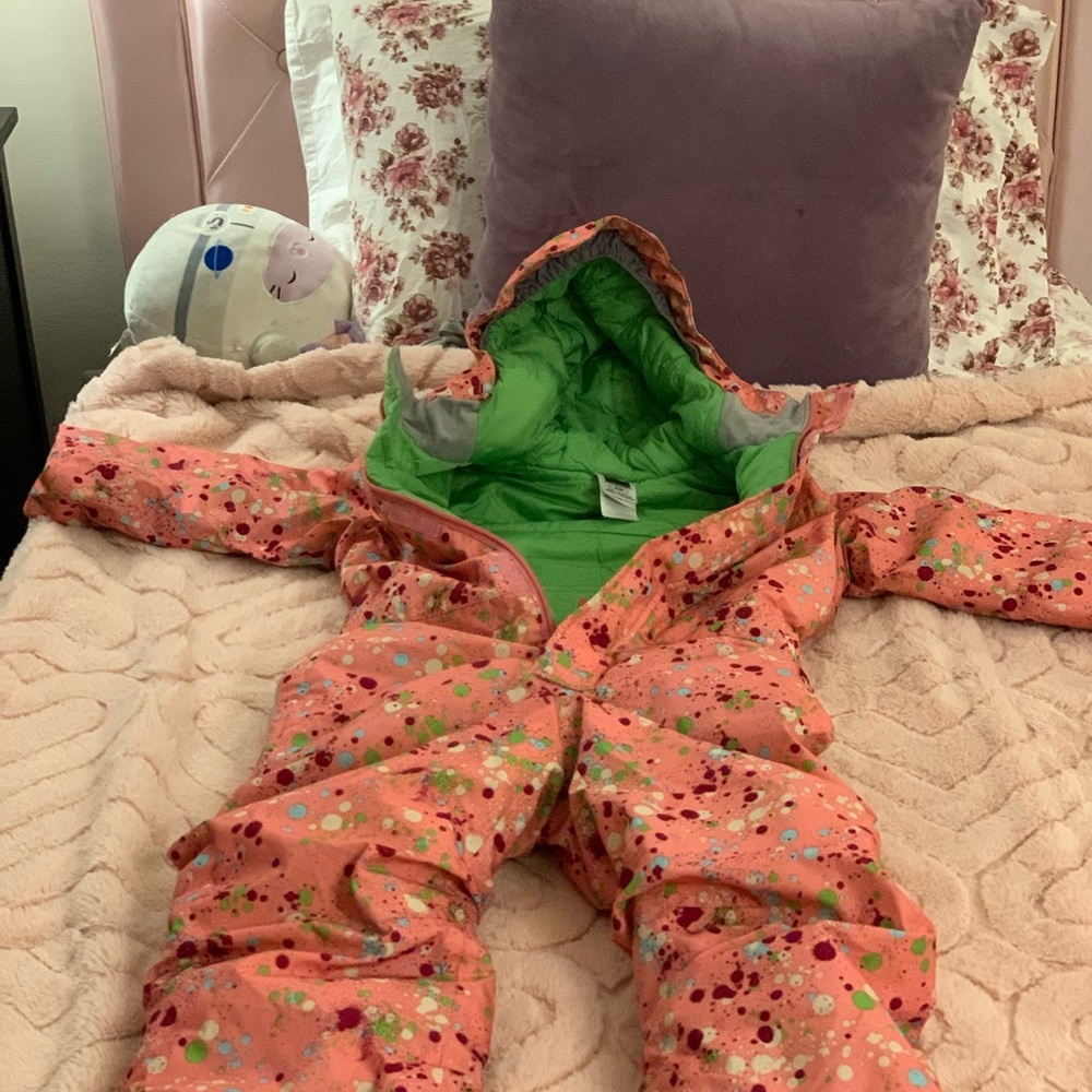The North Face Green Toddler Snowsuit